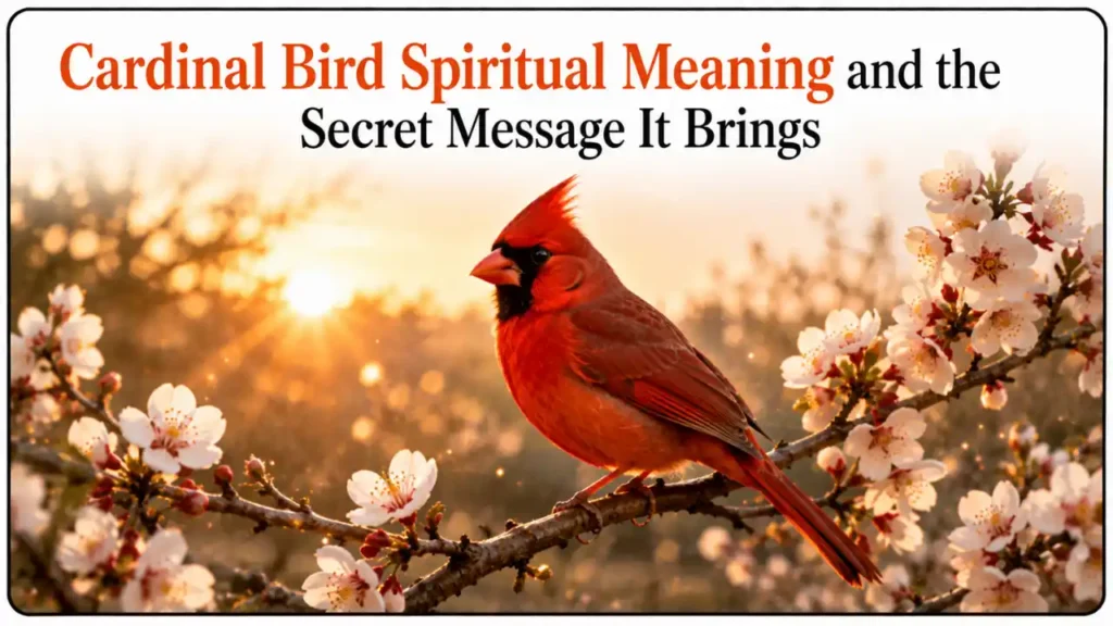 Cardinal Bird Spiritual Meaning and the Secret Message It Brings