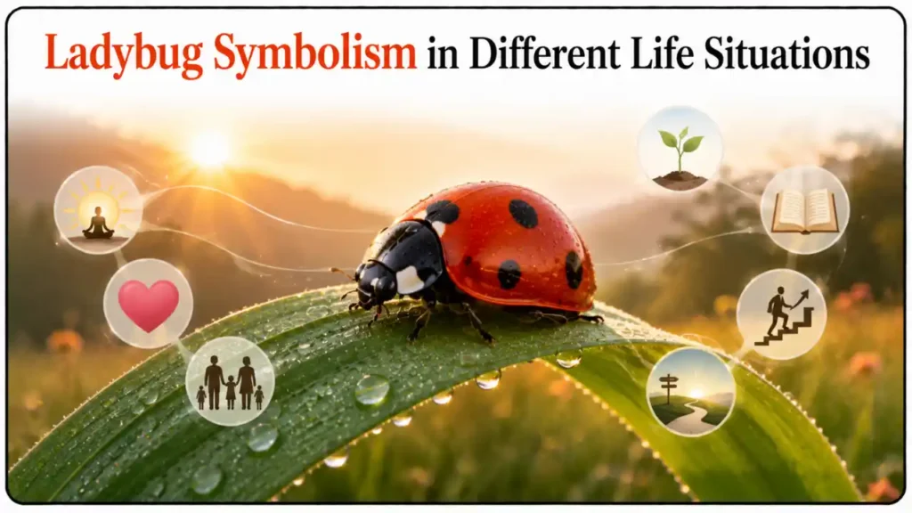 Ladybug Symbolism in Different Life Situations