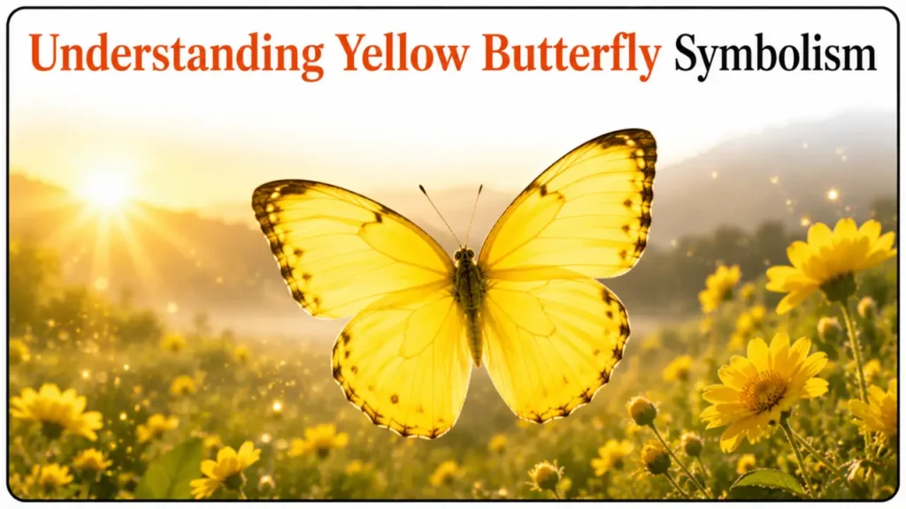 Understanding Yellow Butterfly Symbolism