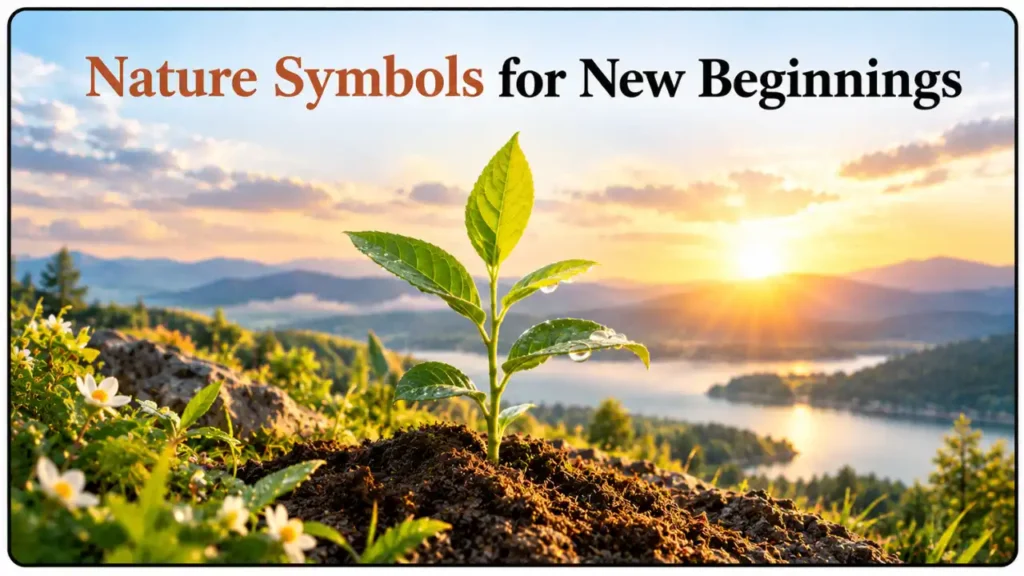 Nature Symbols for New Beginnings