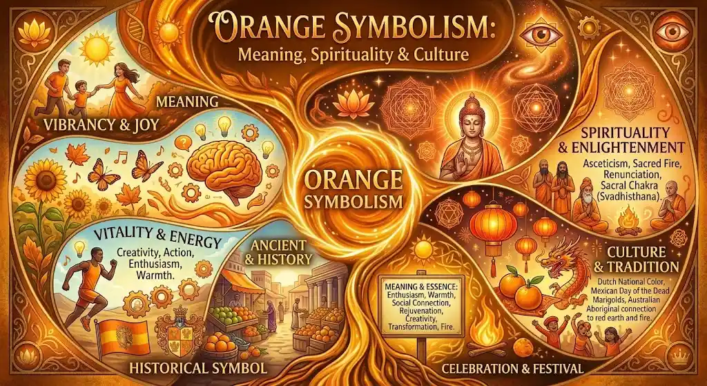 Orange Symbolism: Meaning, Spirituality & Culture